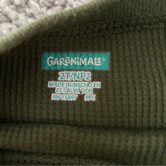 Long sleeve shirts toddler boy 2T Garanimals Outdoors Moose Bear Nature - Picture 13 of 16